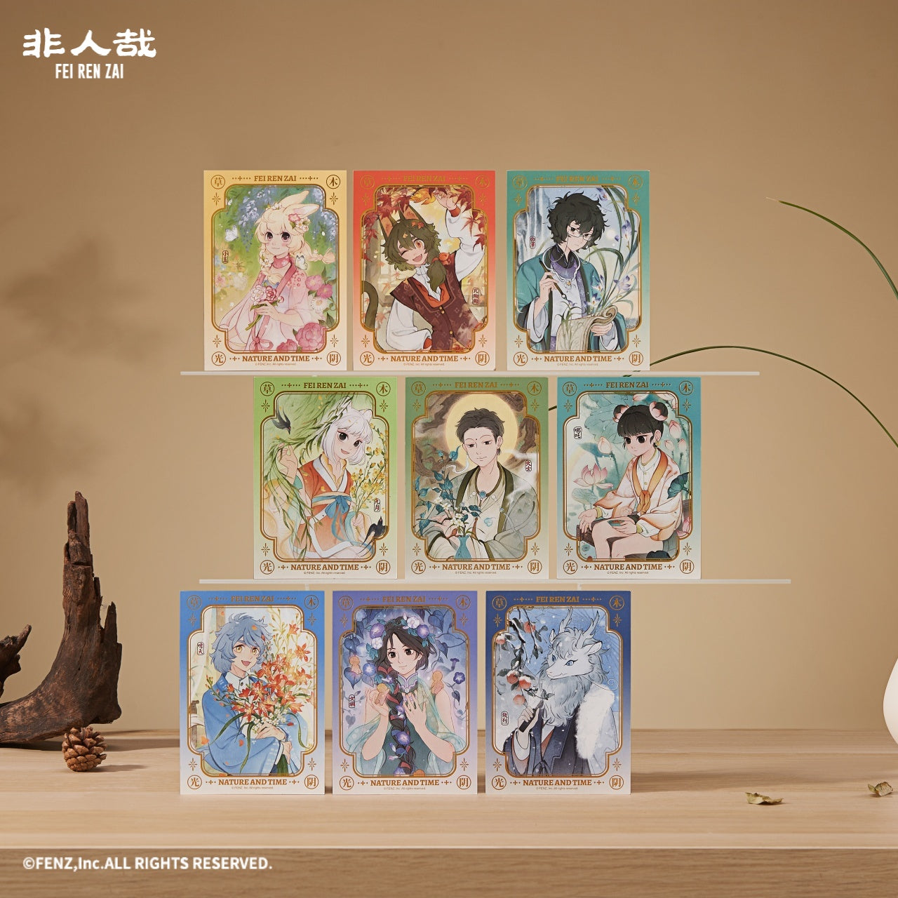 FEI REN ZAI-Nature and Time-Postcard Set