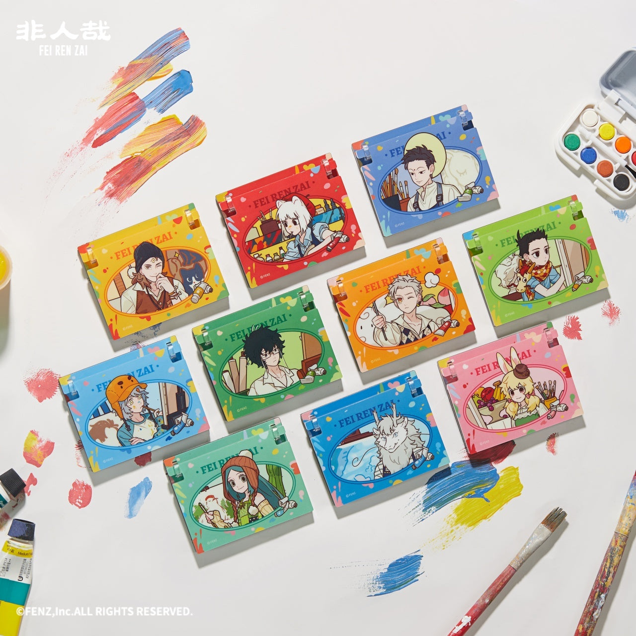 FEI REN ZAI-Magic Whimsy Series-Acrylic Fridge Magnet Blind Box