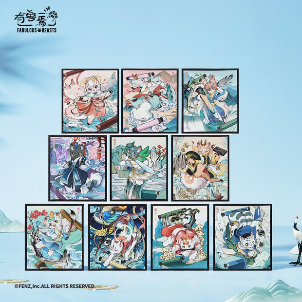 FABULOUS BEASTS-Ethereal Spirit-Shikishi Art Board Blind Box