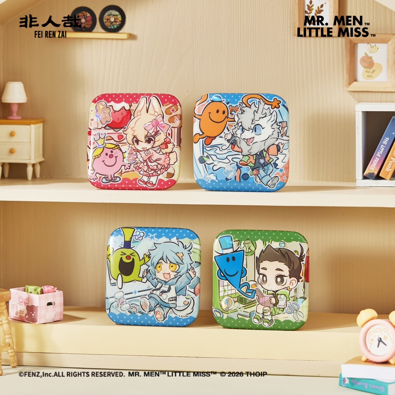 FEI REN ZAI & MMLM Badge Blind Box