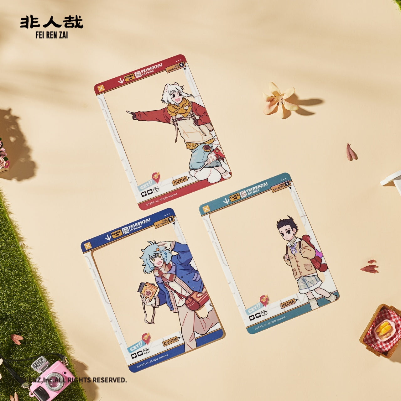 非人哉-シティウォーク-クリアカードブラインドボックス