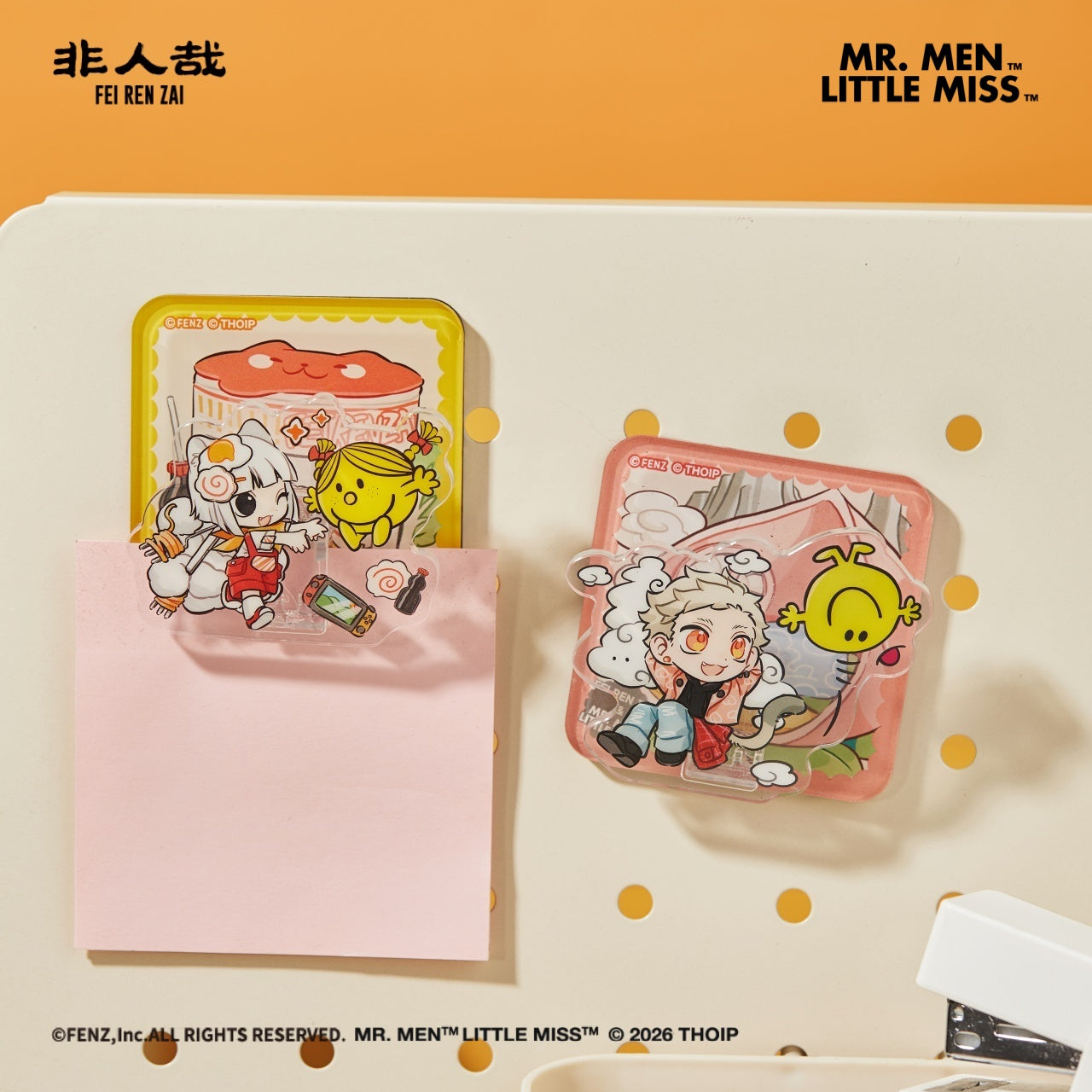 FEI REN ZAI & MMLM アクリル製冷蔵庫マグネット ブラインドボックス