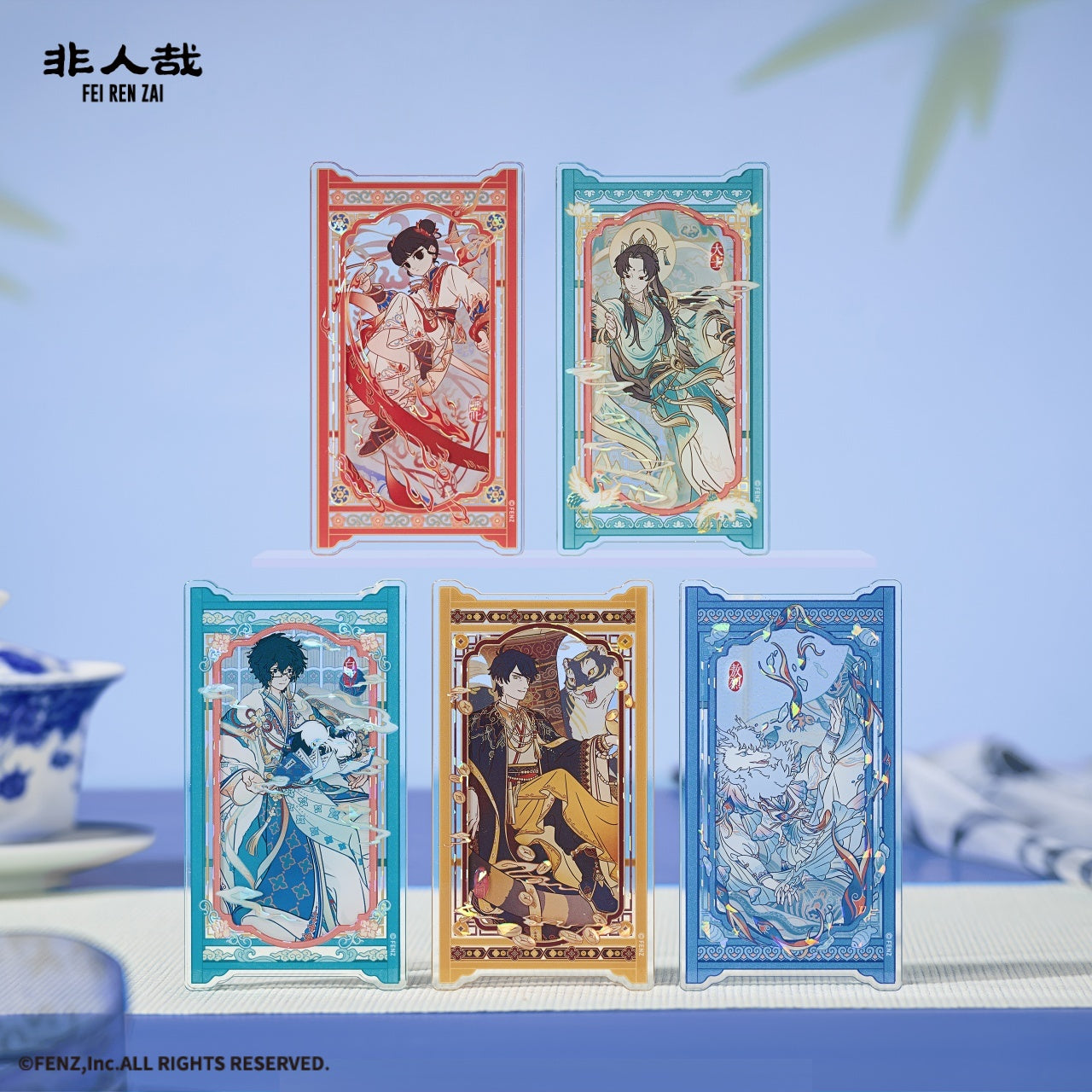 FEI REN ZAI × Jingdezhen Acrylic Fridge Magnet Blind Box