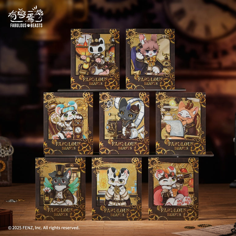 Fabulous Beasts Steam Age Instant Photo-Style Trading Cards Blind Box
