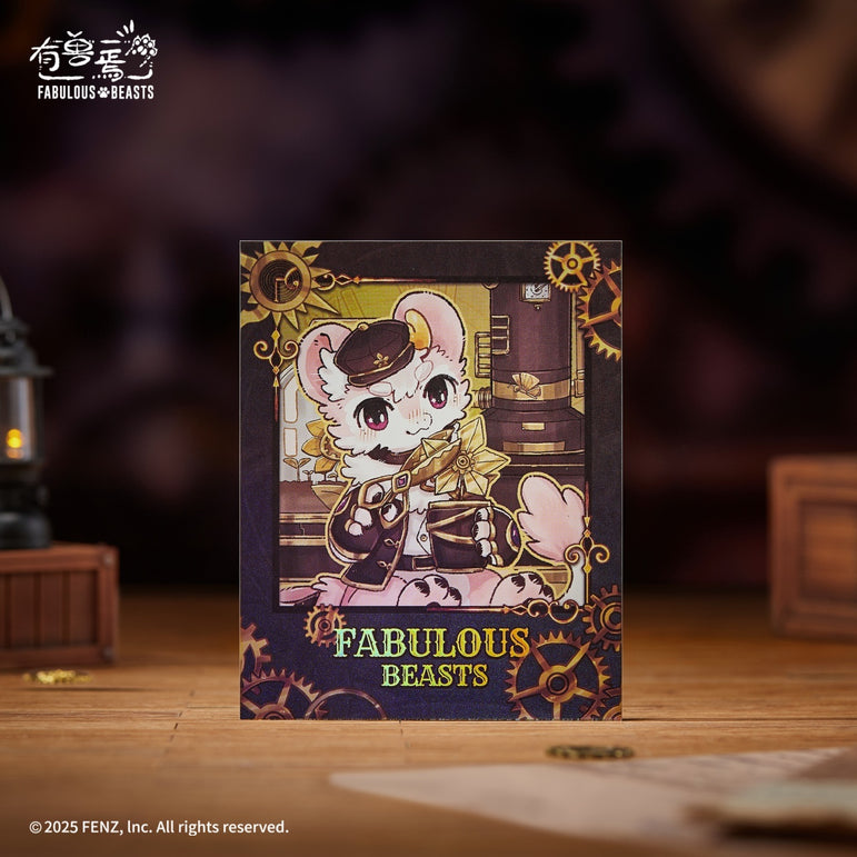 Fabulous Beasts Steam Age Instant Photo-Style Trading Cards Blind Box