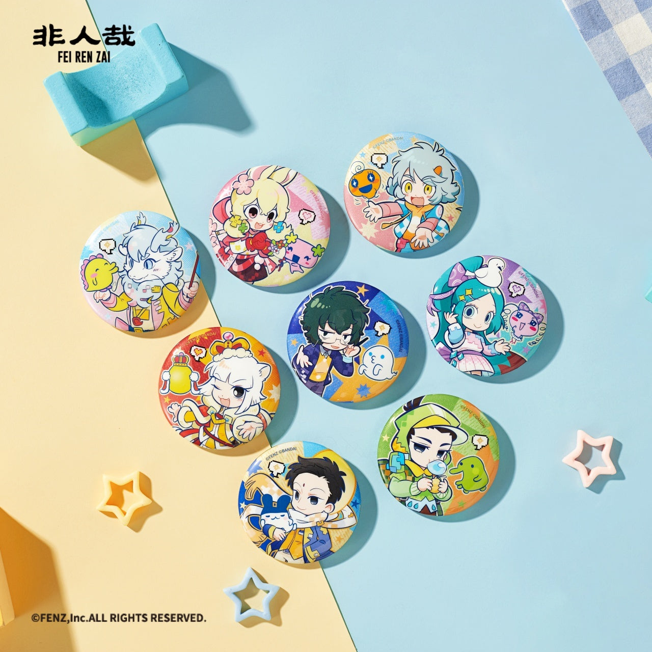 FEIRENZAIxTaMaGoTcHi Badge Blind Box