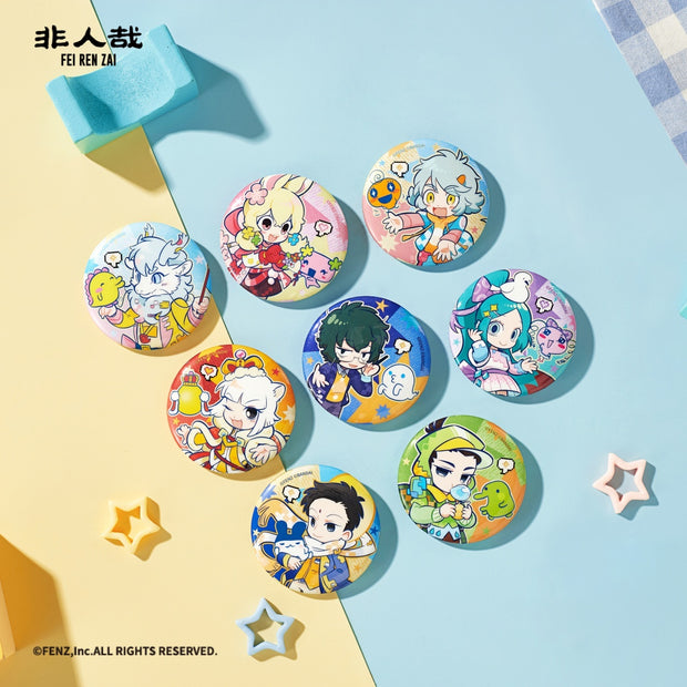 FEIRENZAIxTaMaGoTcHi Q-Version Badge Blind Box