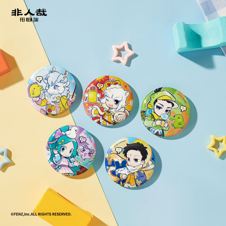 FEIRENZAIxTaMaGoTcHi Q-Version Badge Blind Box