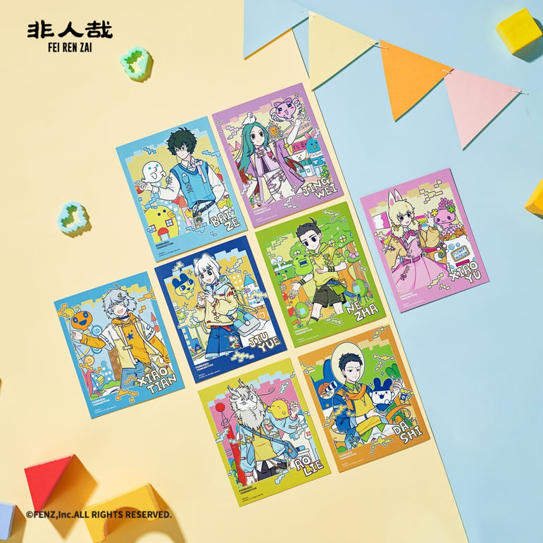 FEIRENZAIxTaMaGoTcHi Instant Photo-Style Trading Cards Blind Box