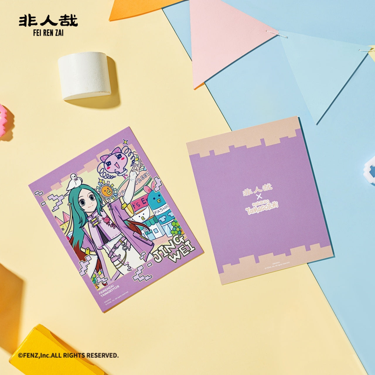 FEIRENZAIxTaMaGoTcHi Instant Photo-Style Trading Cards Blind Box