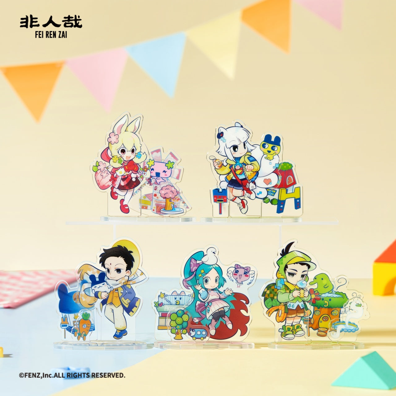 FEIRENZAIxTaMaGoTcHi Q Version Acrylic Standee Blind Box