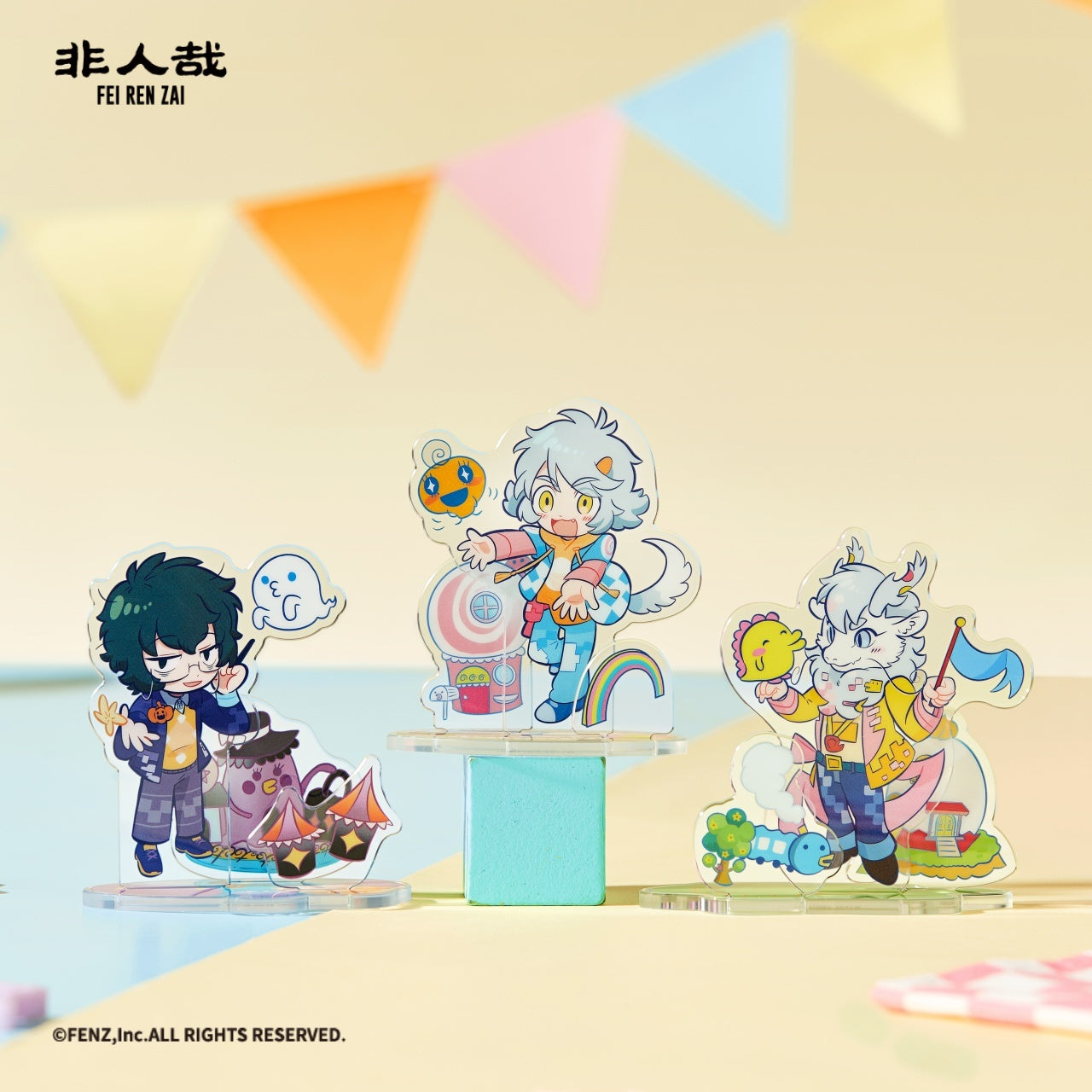 FEIRENZAIxTaMaGoTcHi Q Version Acrylic Standee Blind Box