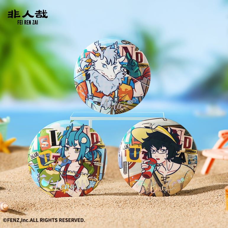 FEI REN ZAI-Island Utopia-Badge Blind Box
