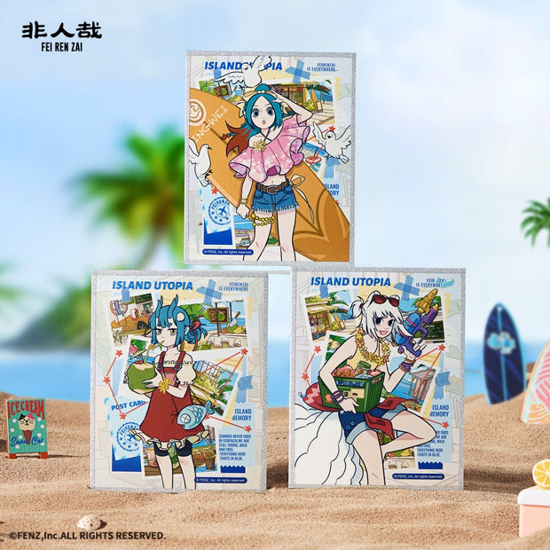 FEI REN ZAI Island Utopia Shikishi Art Board Blind Box
