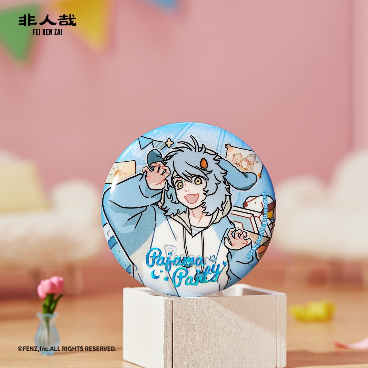 FE IREN ZAI Pajama Party Badge Blind Box