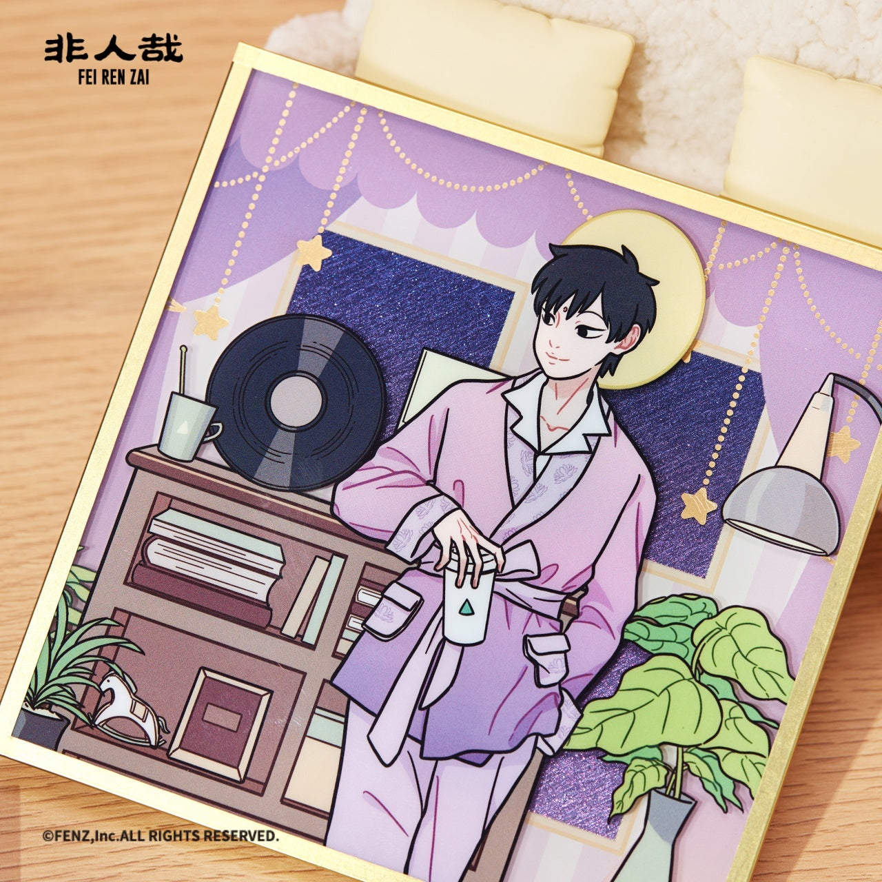 FEI REN ZAI Pajama Party Acrylic Shikishi Art Board Blind Box