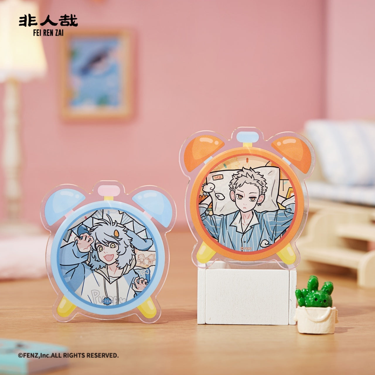 FEI REN ZAI Pajama Party Acrylic Fridge Magnet Blind Box