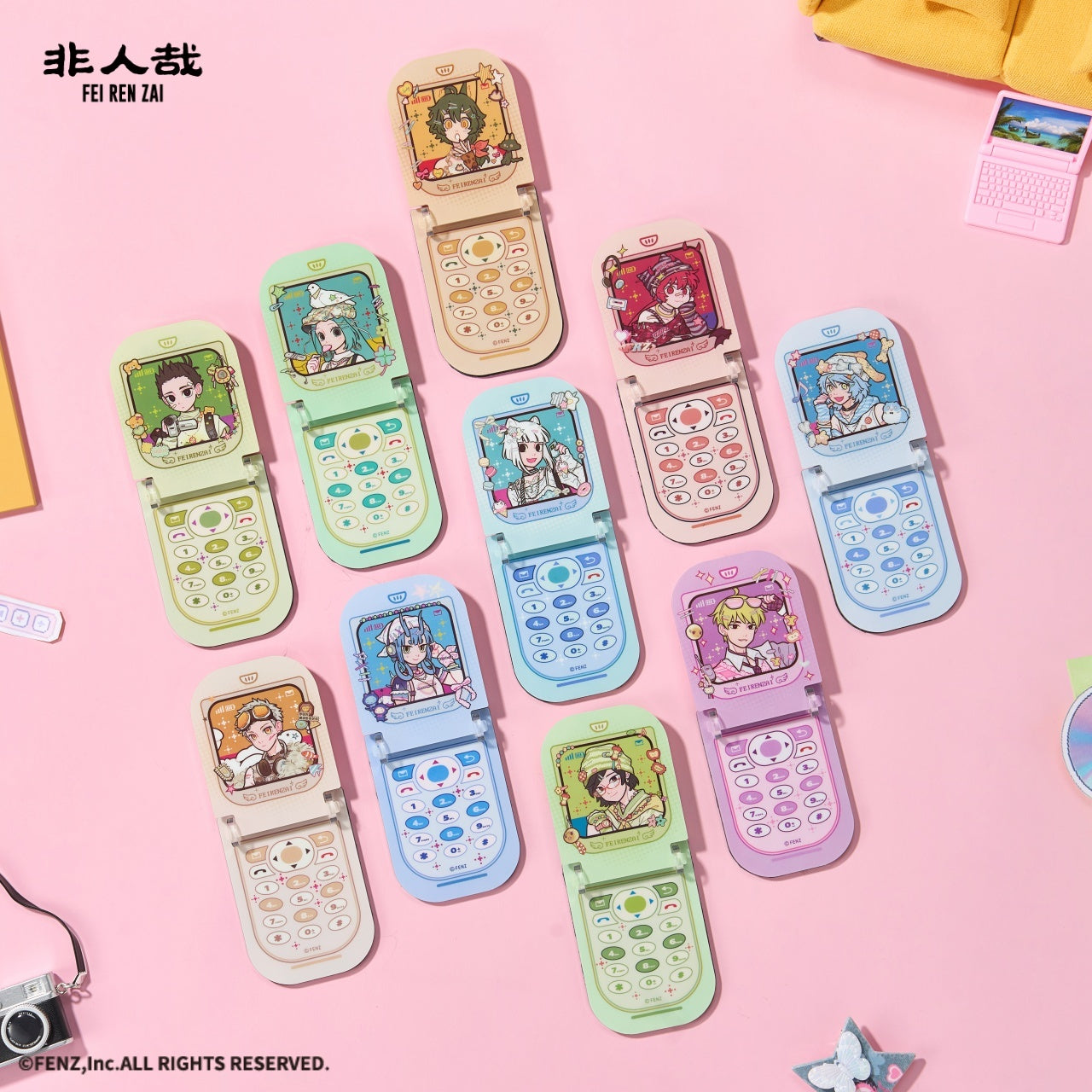 FEI REN ZAI - New Age シリーズ - アクリル製マグネット ブラインドボックス