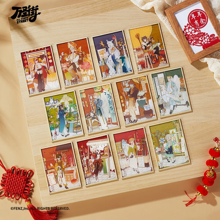 ALL SAINTS STREET-Garden Fete Series-Acrylic Shikishi Art Board Blind Box