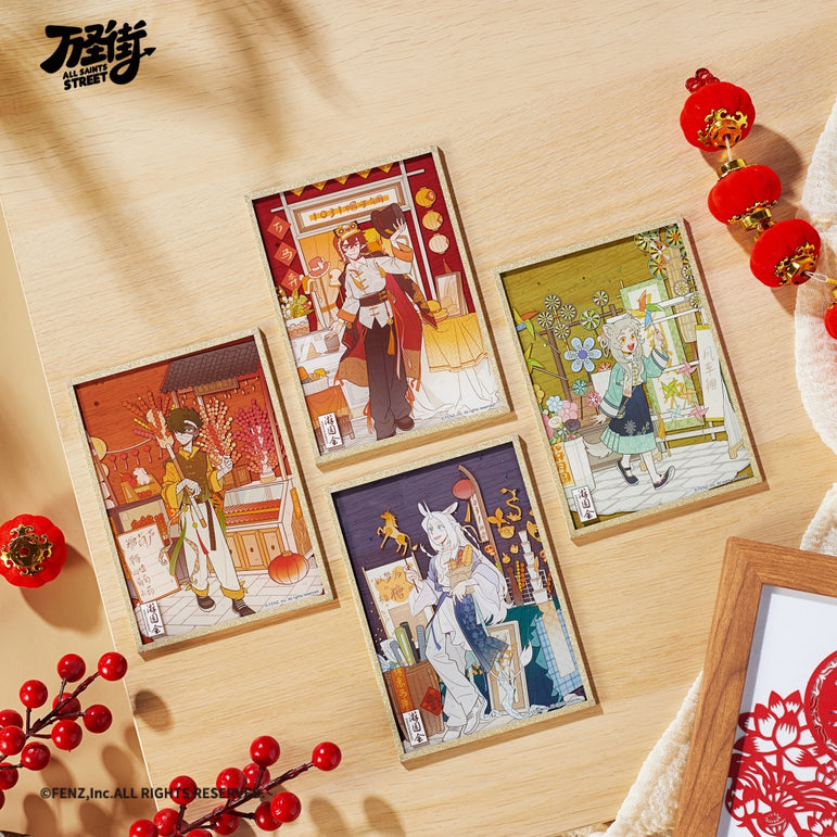 ALL SAINTS STREET-Garden Fete Series-Acrylic Shikishi Art Board Blind Box