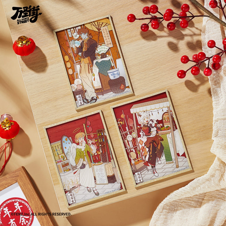 ALL SAINTS STREET-Garden Fete Series-Acrylic Shikishi Art Board Blind Box