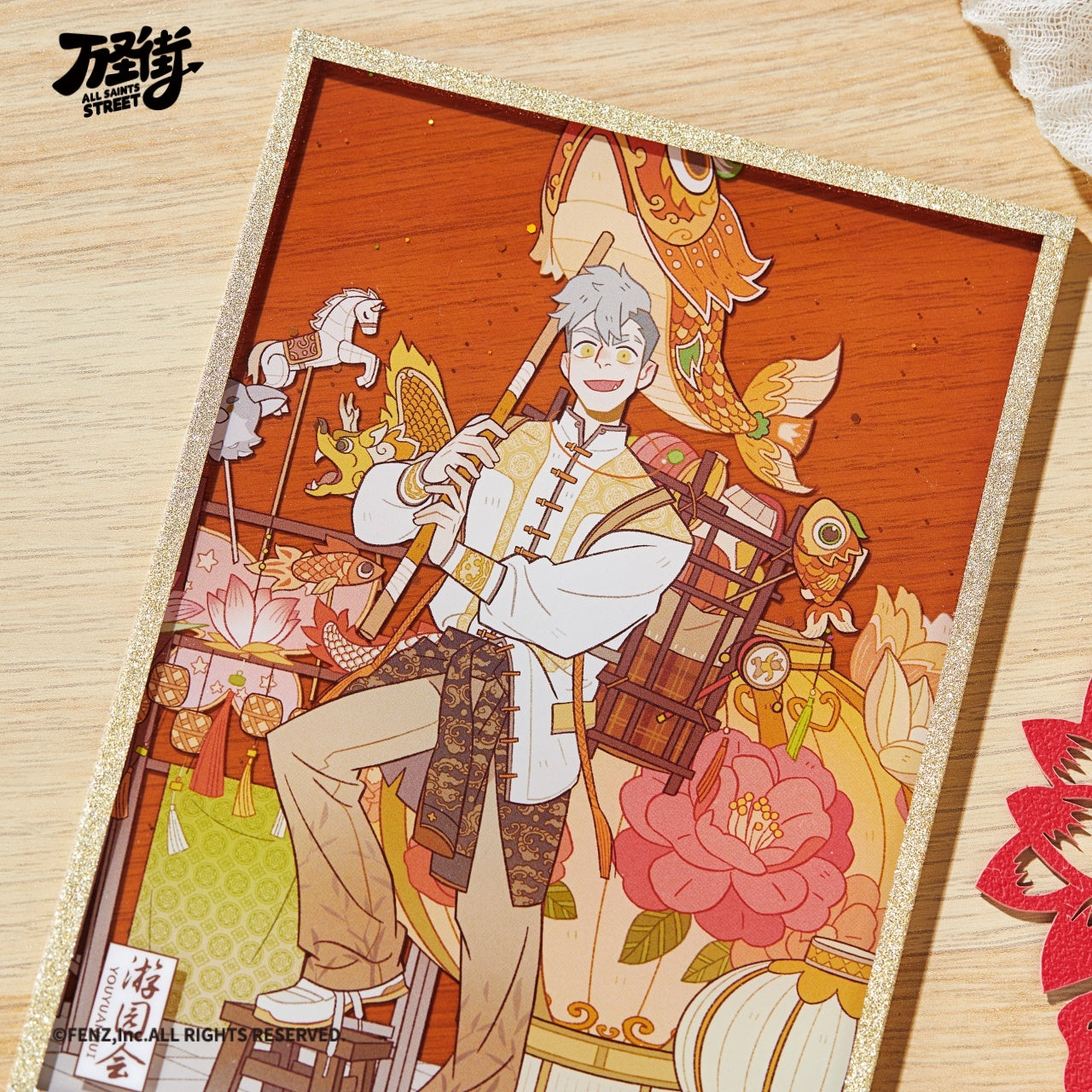 ALL SAINTS STREET-Garden Fete Series-Acrylic Shikishi Art Board Blind Box