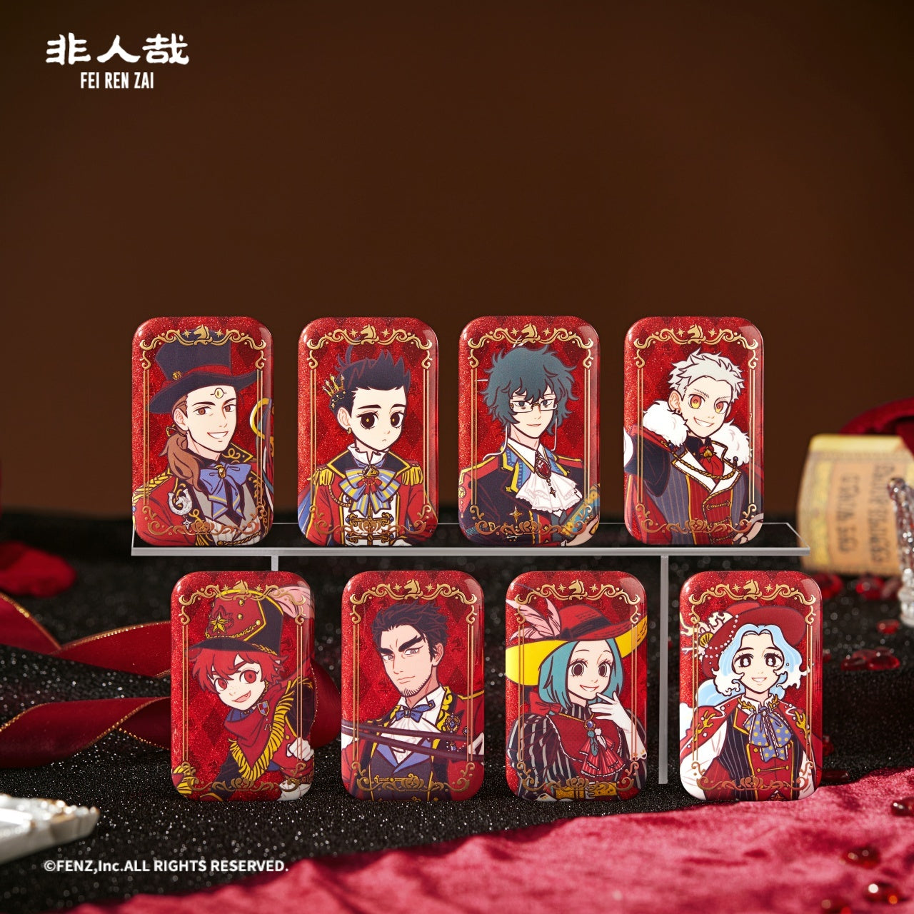 FENZ Official Dressage Series Badge Blind Box Square Edtion