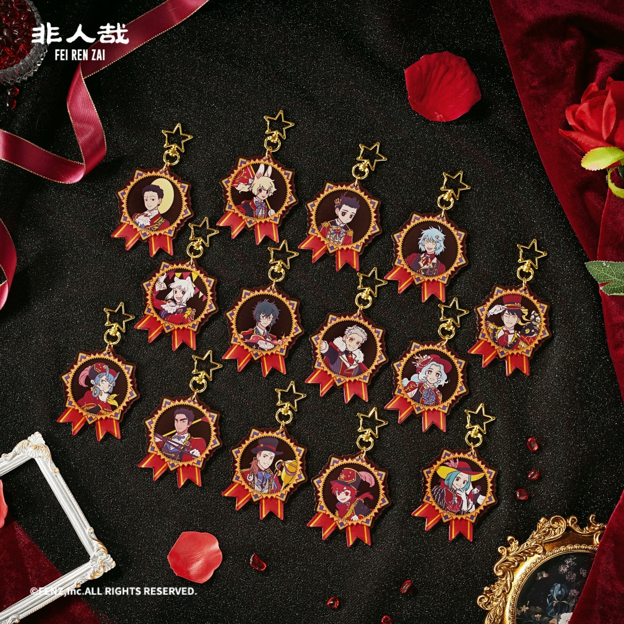 FENZ Official FEIRENZAI Dressage Series Acrylic Charm Blind Box