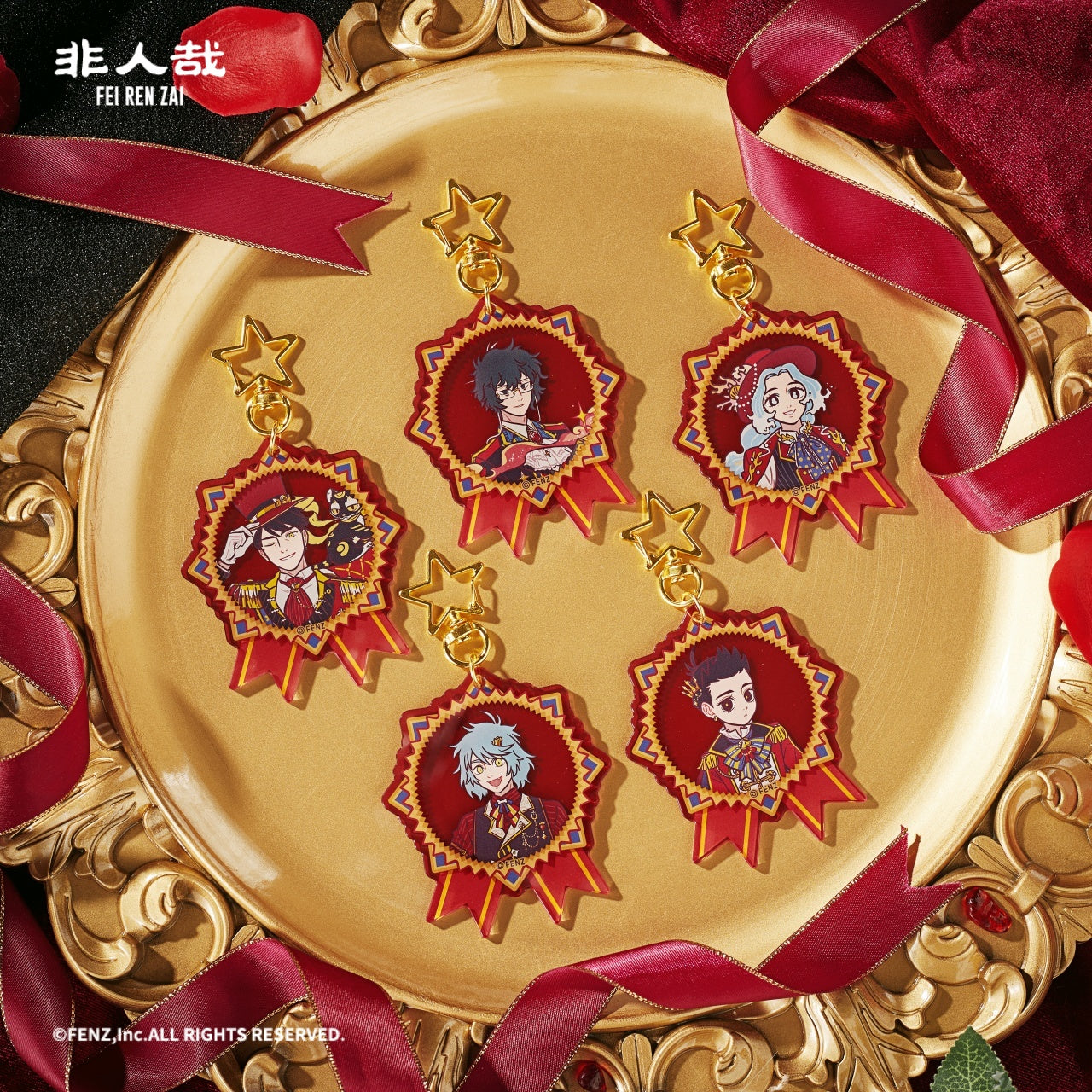 FENZ Official FEIRENZAI Dressage Series Acrylic Charm Blind Box