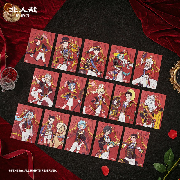 FEI REN ZAI Dressage Series New Year Postcard Set Gift Collection Card