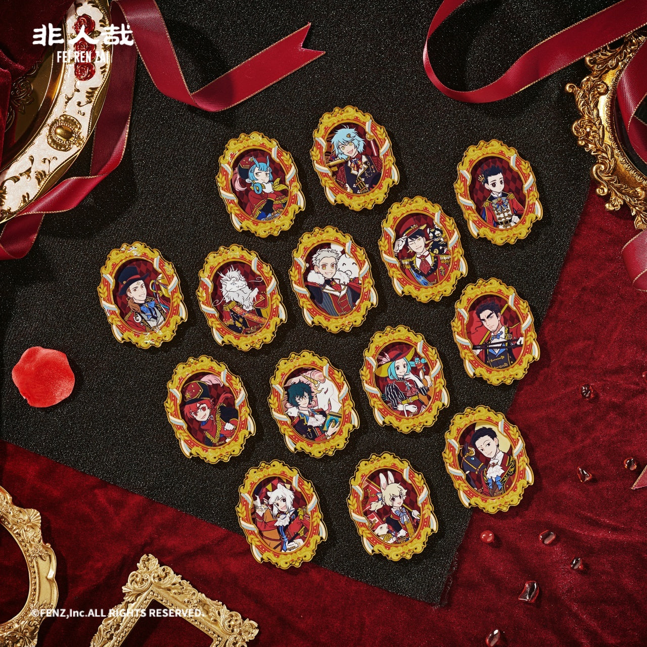 FEI REN ZAI Dressage Series Acrylic Fridge Magnet Blind Box