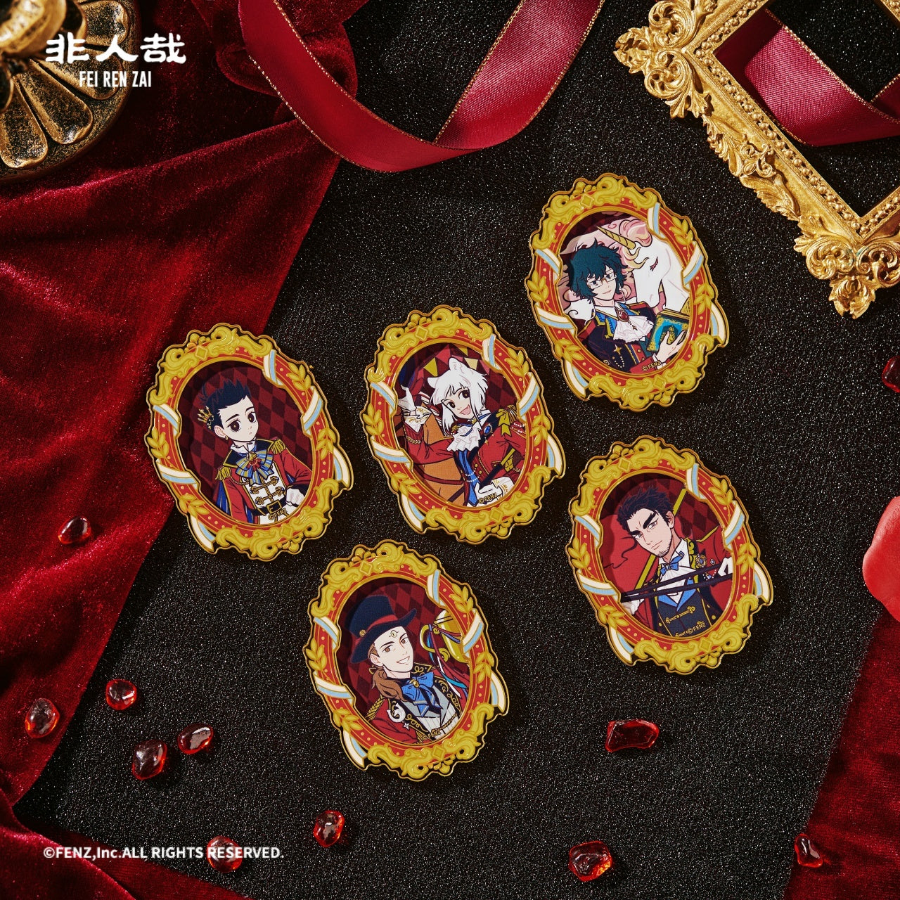 FEI REN ZAI Dressage Series Acrylic Fridge Magnet Blind Box