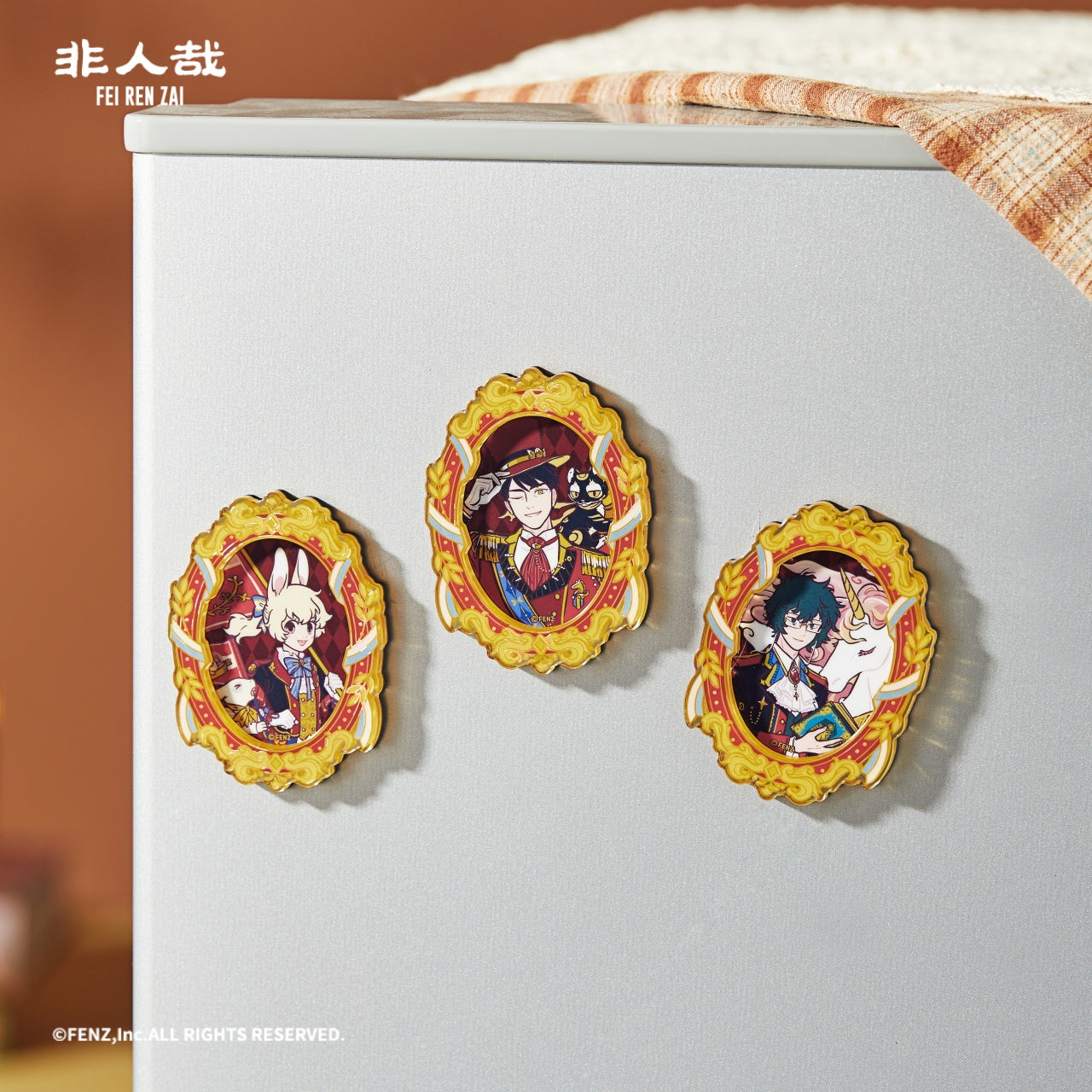 FEI REN ZAI Dressage Series Acrylic Fridge Magnet Blind Box