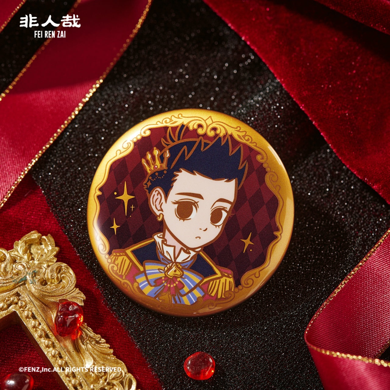 Limited Edition FEI REN ZAI Dressage Series Round Badge