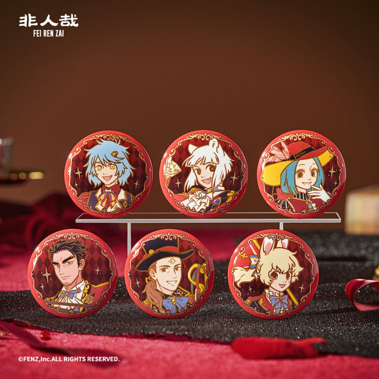 Limited Edition FEI REN ZAI Dressage Series Round Badge