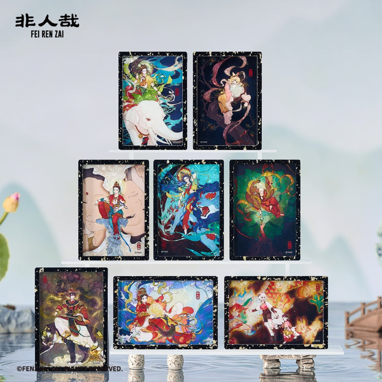 FEI REN ZAI Mountain & Sea Wander Series Acrylic Fridge Magnet Blind Box