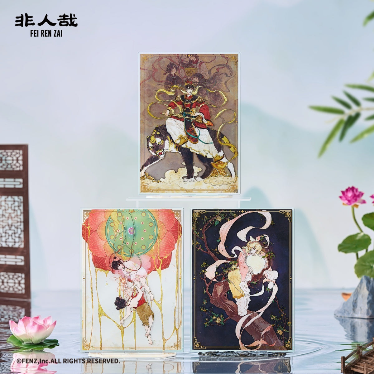 FEI REN ZAI Mountain & Sea Wander Series Acrylic Standee