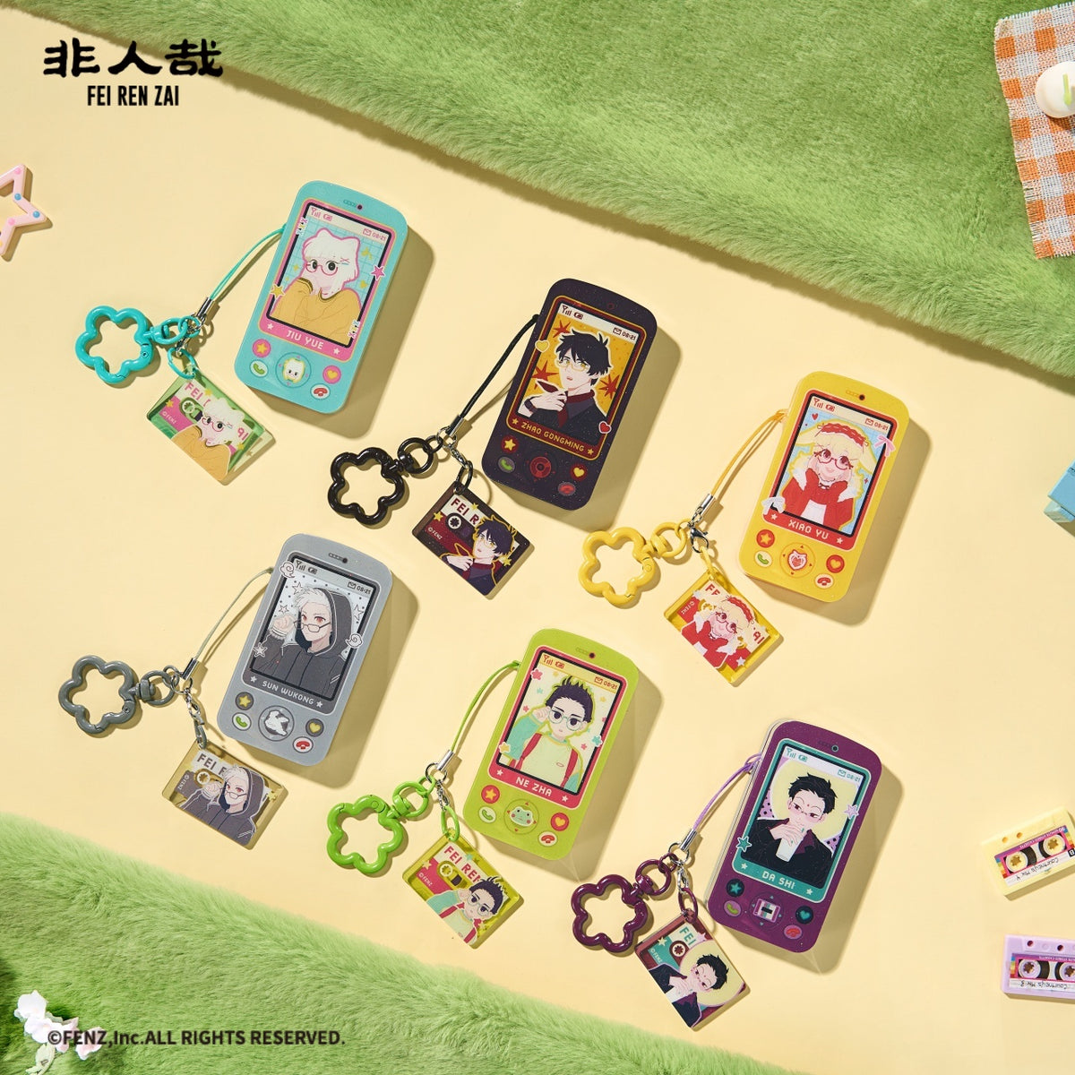 FEI REN ZAI Click Clack Acrylic Charm Blind Box