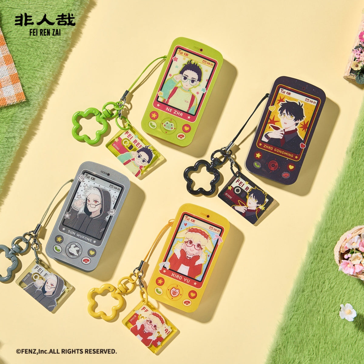 FEI REN ZAI Click Clack Acrylic Charm Blind Box