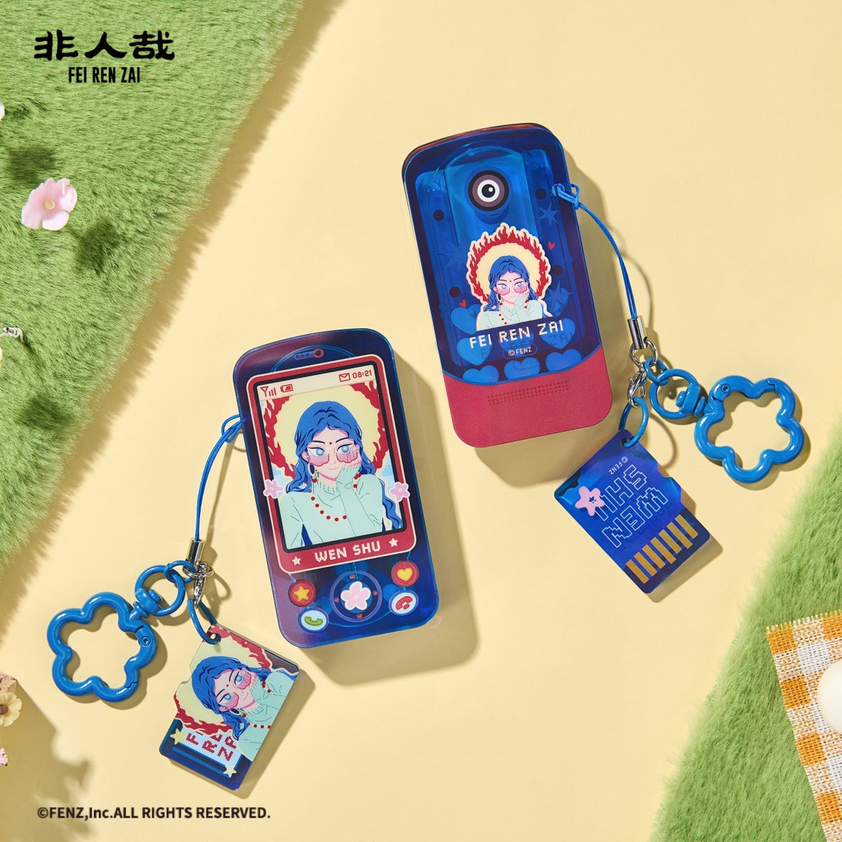 FEI REN ZAI Click Clack Acrylic Charm Blind Box