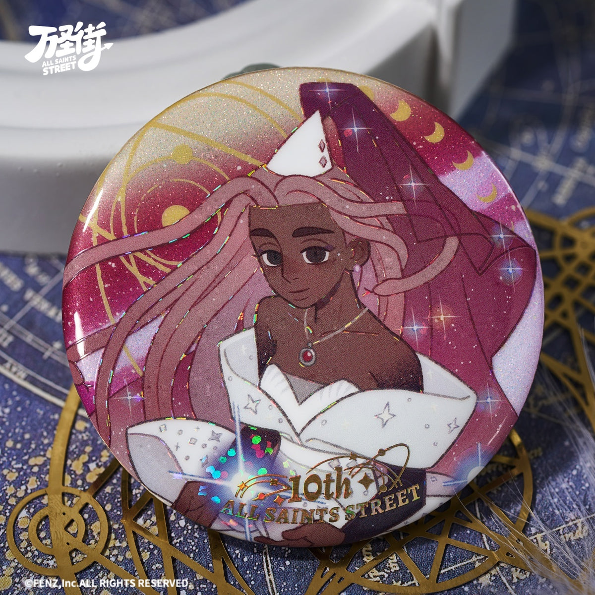 ALL SAINTS STREET 10th Anniversary Series Badge Blind Box