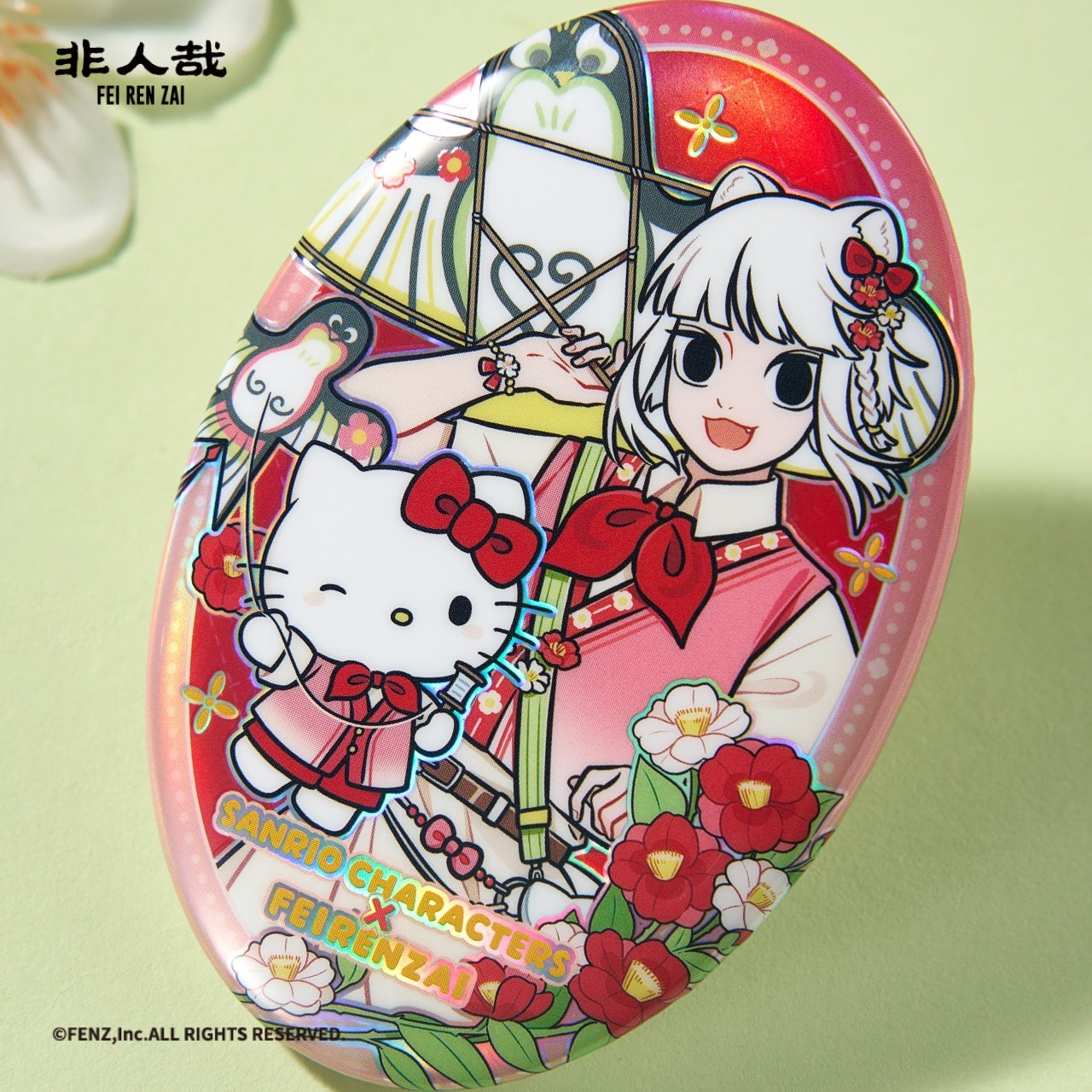 FEI REN ZAI x SANRIO CHARACTERS - Badge Blind Box
