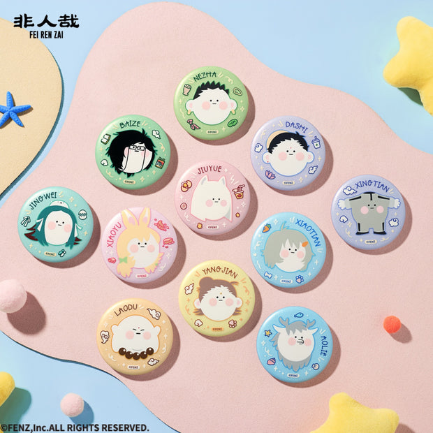 FEI REN ZAI- TUAN ZI Series-Badge Blind Box