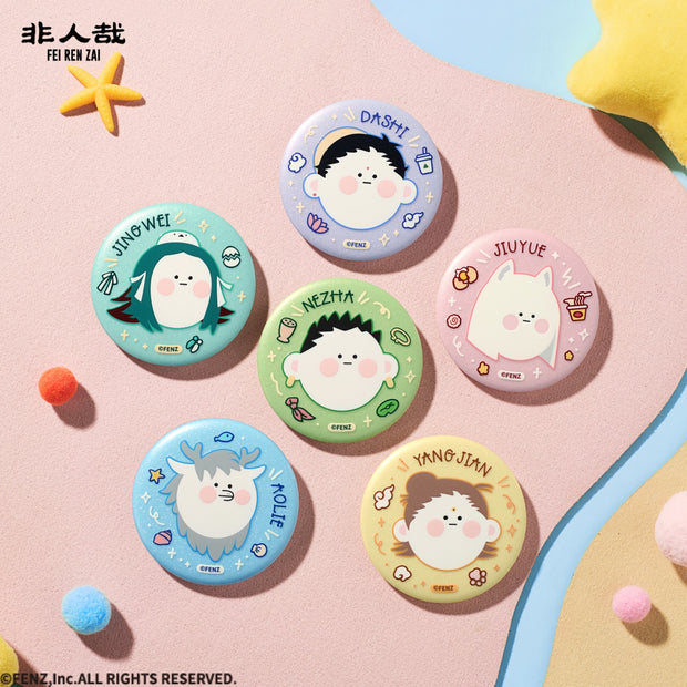 FEI REN ZAI- TUAN ZI Series-Badge Blind Box