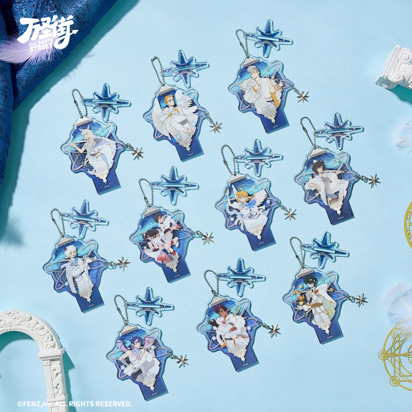 ALL SAINTS STREET 10th Anniversary Series Acrylic Charm Blind Box