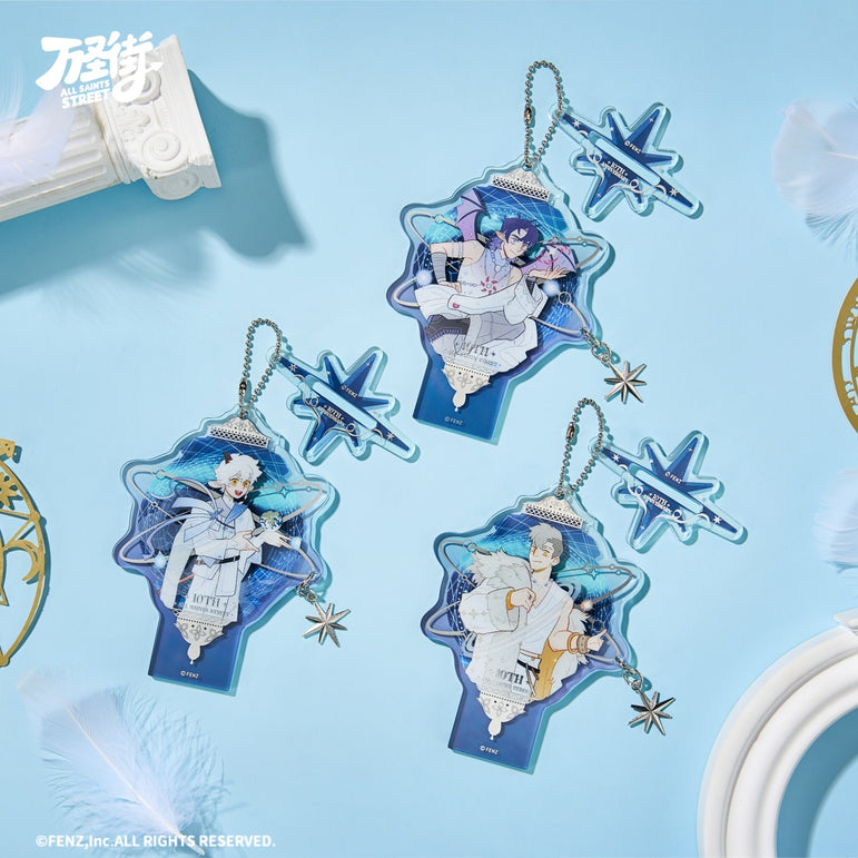 ALL SAINTS STREET 10th Anniversary Series Acrylic Charm Blind Box