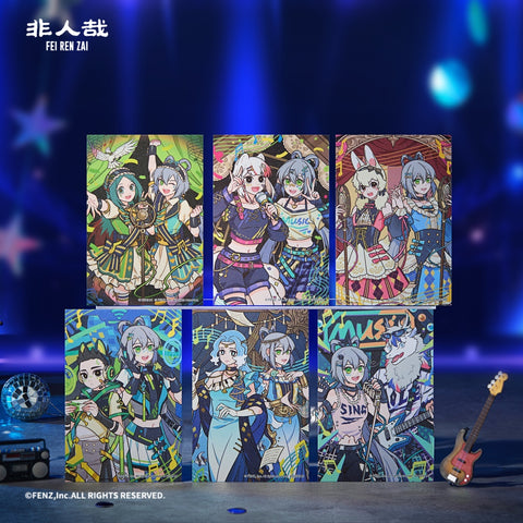 FEI REN ZAI x LUO TIAN YI Shining Beat Postcard Set