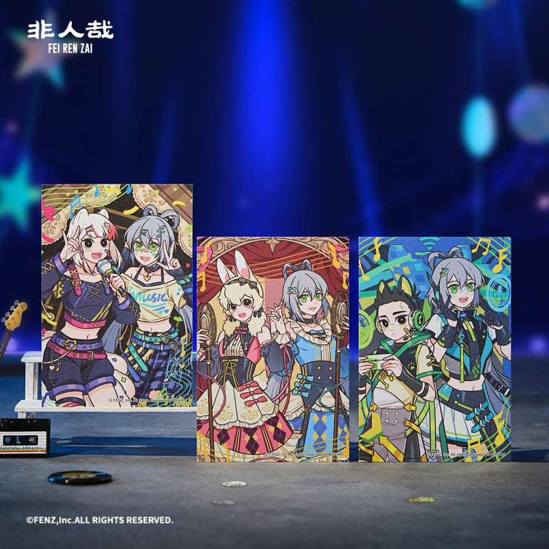 フェイレンザイ×洛天依 シャイニングビート ポストカードセット