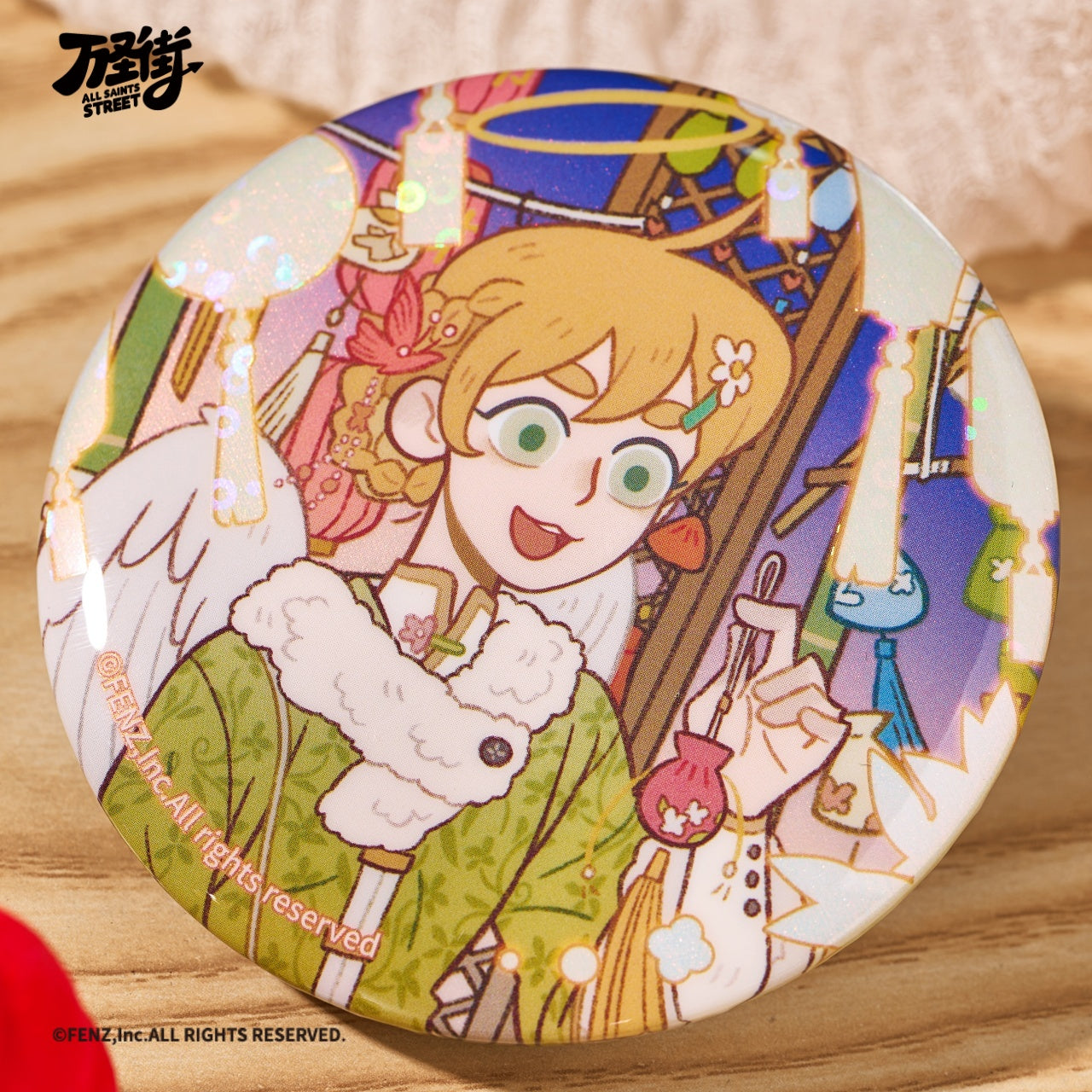 ALL SAINTS STREET-Garden Fete Series-Badge Blind Box