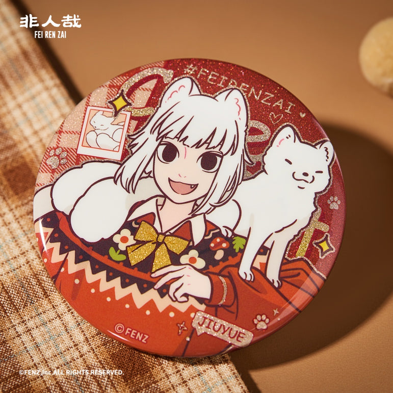 FENZ Official FEIRENZAI Limited Edition Cute Pets Badge Blind Box